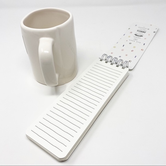 NEW RAE DUNN LL DUNN LIFE Mug & LISTS Notepad Set - Picture 5 of 8